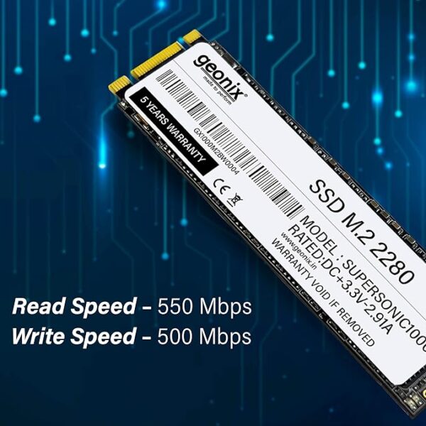 GEONIX 128GB M.2 Internal Laptop Desktop Solid State Drive 3 Years Warranty - Image 2