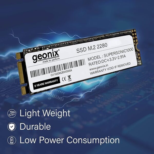 GEONIX 128GB M.2 Internal Laptop Desktop Solid State Drive 3 Years Warranty - Image 3