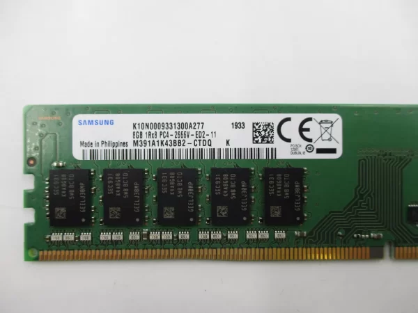 Samsung 8GB 1Rx8 PC4-2666V || Server RAM || Refurbished || 3 Months Warranty