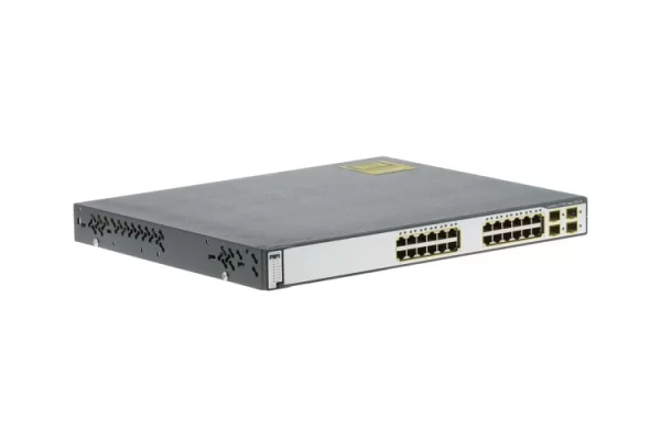 Cisco 3750G Series 24 Port PoE Gigabit Switch, WS-C3750G-24PS-S, Refurbished, 3 Months Warranty