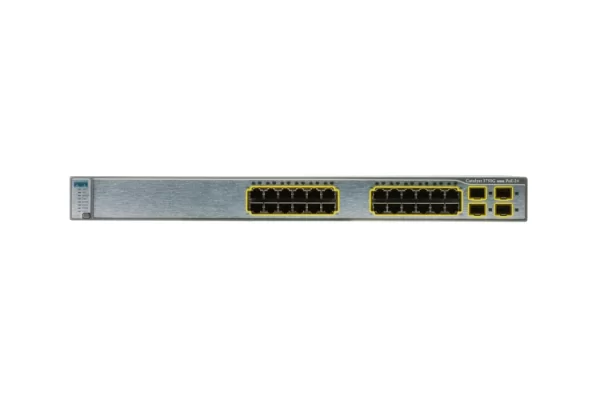 Cisco 3750G Series 24 Port PoE Gigabit Switch, WS-C3750G-24PS-S, Refurbished, 3 Months Warranty - Image 2