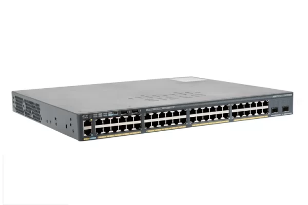 Cisco 2960-X Series 48 Port 370W PoE+ Switch, WS-C2960X-48LPD-L, Refurbished 3 Months Warranty