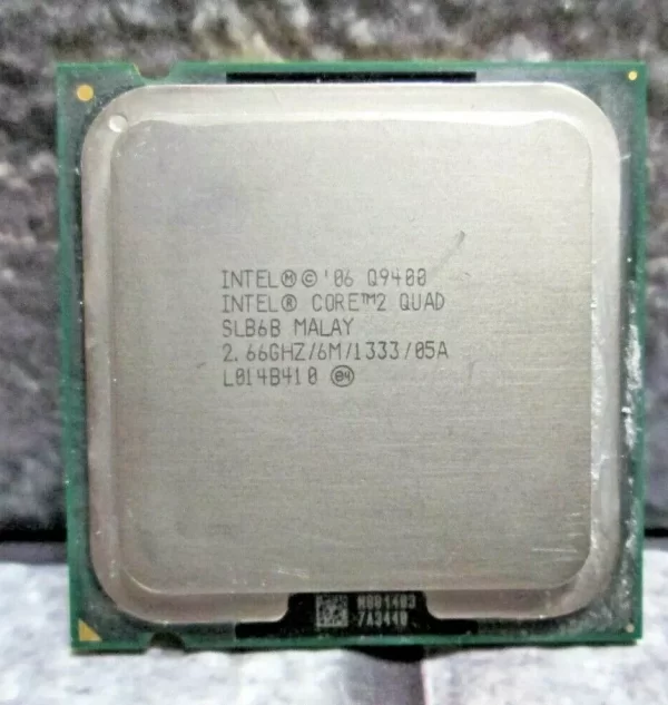 Intel Core 2 Quad Processor || 2.66 GHz || LGA775 Q9400 || Refurbished || 1 Year Warranty