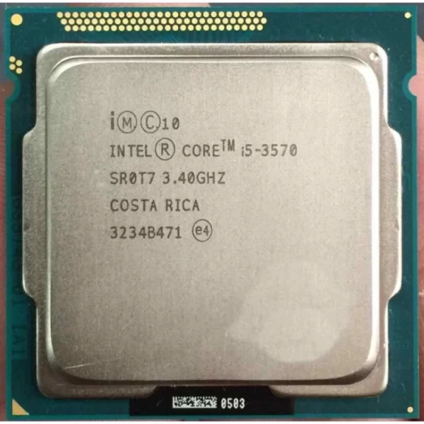 Intel CORE I5 3570 PROCESSOR ( 3RD GENERATION ) || 3.4 GHz up to 3.8 GHz LGA 1155 Socket || Refurbished || 1 Year Warranty