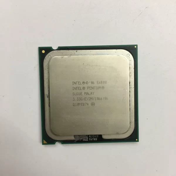 Intel Pentium E6800 3.33 GHz || Dual-Core Processor || Socket LGA 775 || Refurbished || 1 Year Warranty