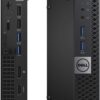(Refurbished) Dell Intel -6th Gen Desktop || (8 GB RAM/ 512GB SSD Black) Optiplex 3050 Tiny || 1 Year Warranty