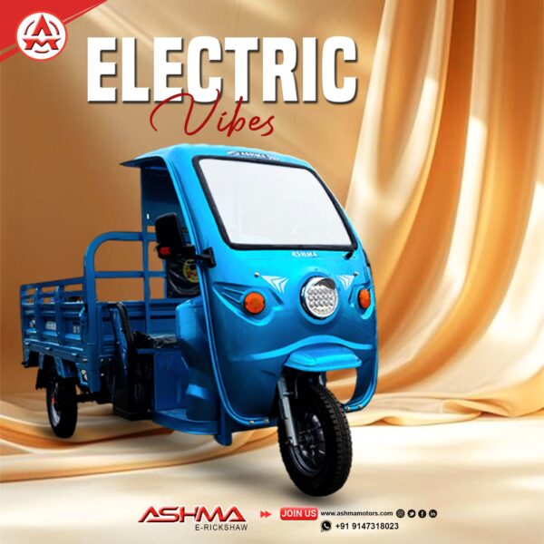 ASHMA HAVY LOADER 1000 E- RICKSHAW || 18 Months Warranty - Image 4