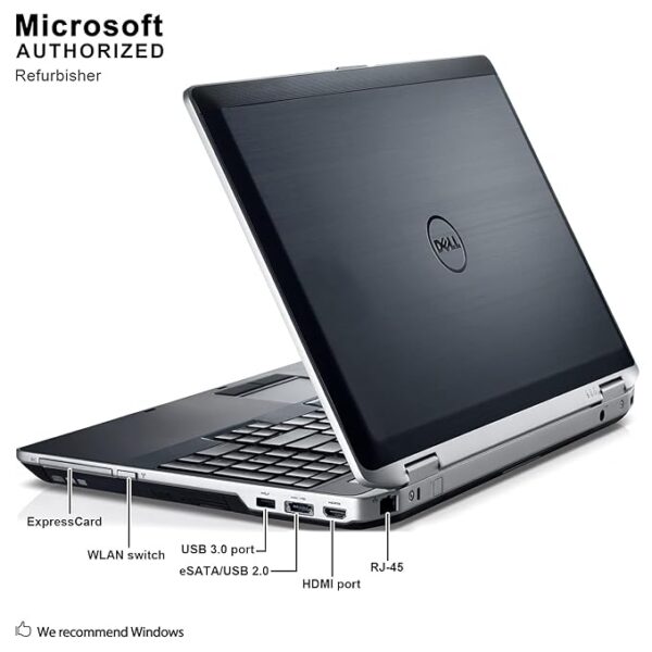 (Refurbished) Dell Latitude E6530 Laptop, Intel  Core I5 2nd 8G DDR3, 256GB SSD, 6 Months Warranty - Image 4