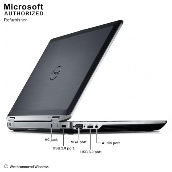 (Refurbished) Dell Latitude E6530 Laptop, Intel  Core I5 2nd 8G DDR3, 256GB SSD, 6 Months Warranty - Image 5